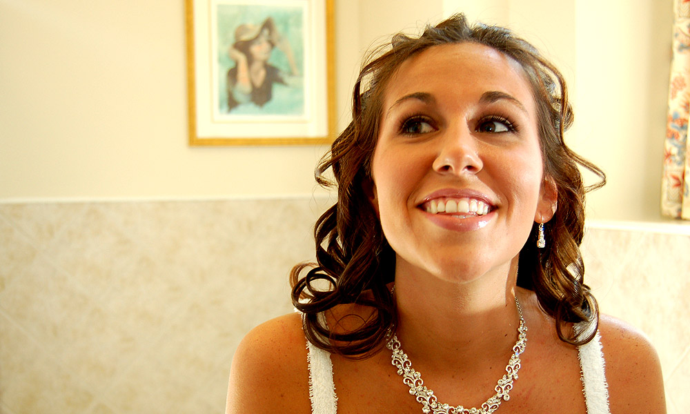 Another Smiling Bride Who's Glad To Be Working With Daniel